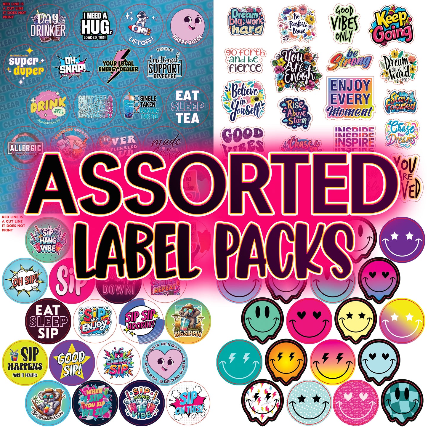 Assorted Lable Packs!