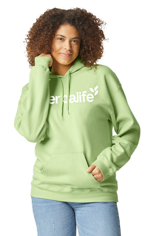 Herbalife Logo Fleece Pullover Hooded Sweatshirt