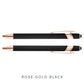 Soft touch metal pen